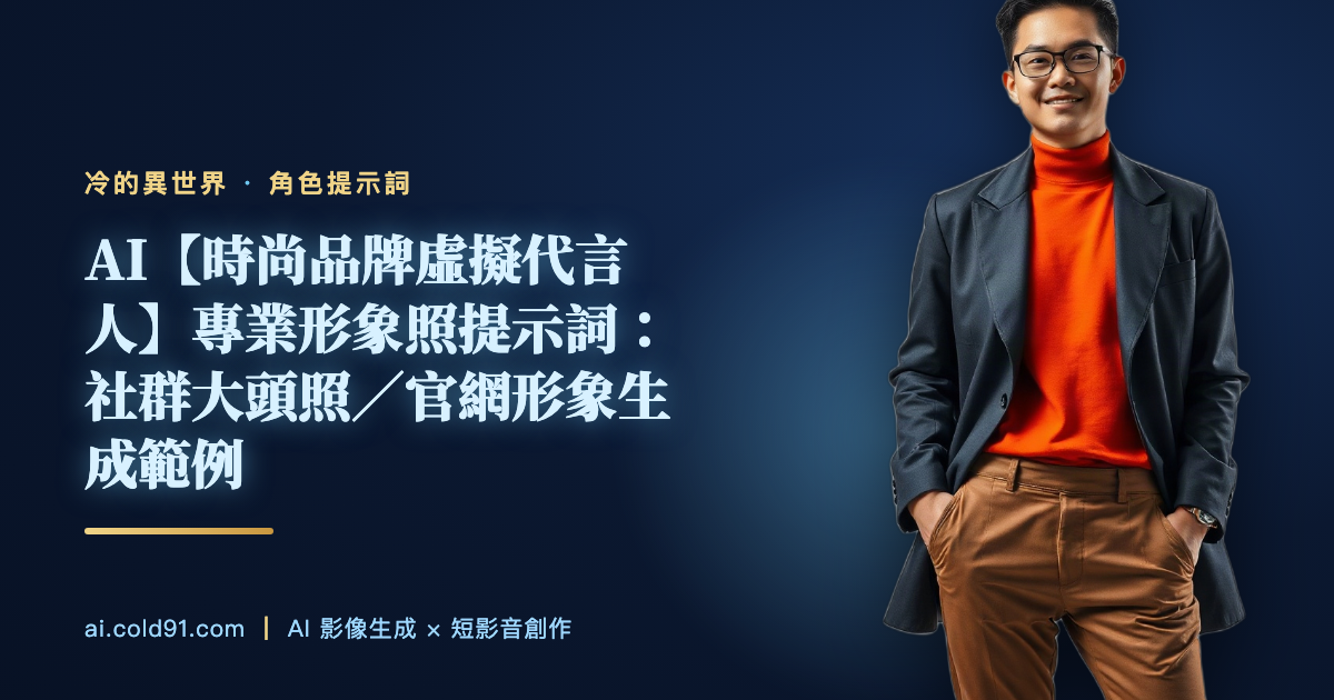 時尚品牌虛擬代言人