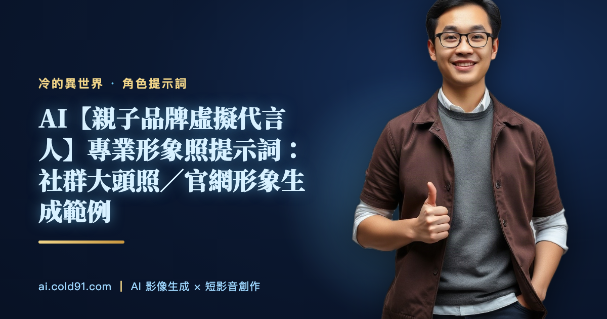 親子品牌虛擬代言人