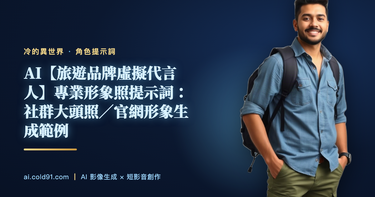 旅遊品牌虛擬代言人